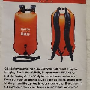 Waterproof Floating Dry Bag Backpack Thickened PVC Roll Top.